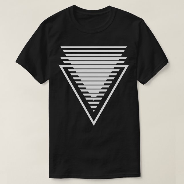 triangelsammansättning t shirt (Design framsida)