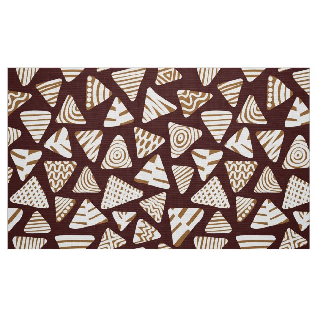 Trianglar 240121 - Chokladskal Tyg (Fat Quarter)