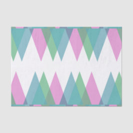 Trianglar för rosa och grönt