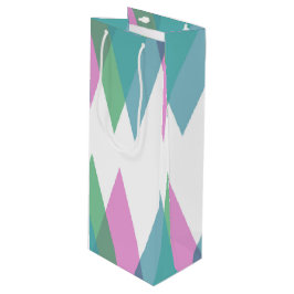 Trianglar för rosa och grönt