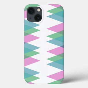 Trianglar för rosa och grönt Fodral-Mate iphone
