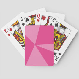 Trianglar, geometrisk mönster casinokort