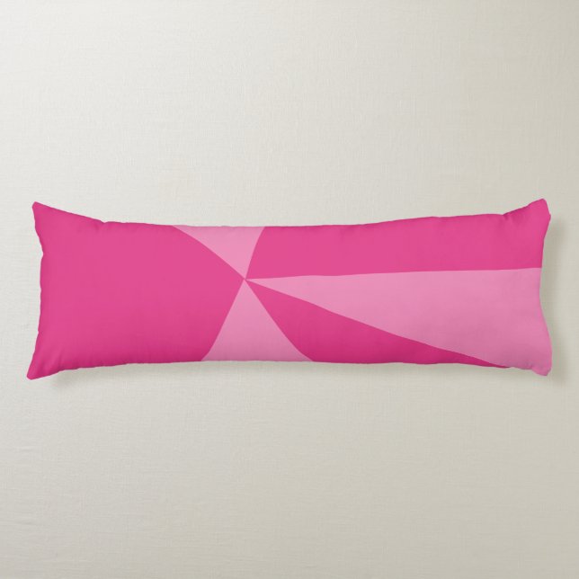 Trianglar, geometrisk mönster kroppskudde (Framsidan)