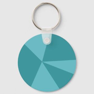 Trianglar, geometrisk mönster nyckelring