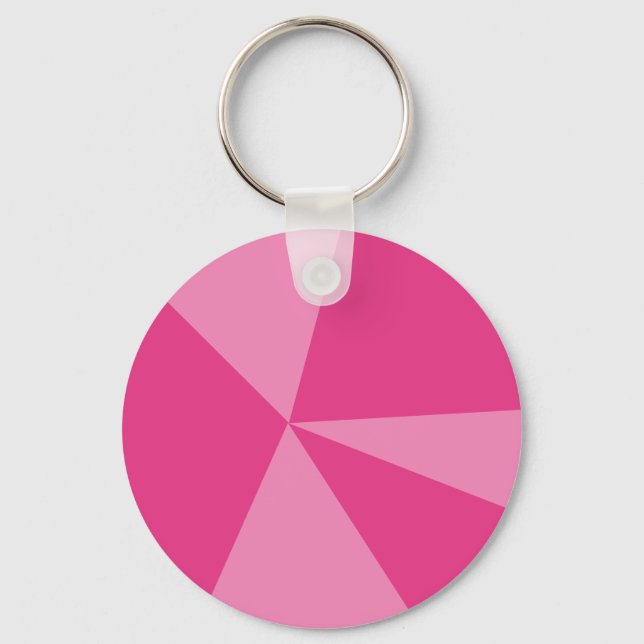 Trianglar, geometrisk mönster nyckelring (Framsida)
