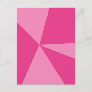 Trianglar, geometrisk mönster vykort