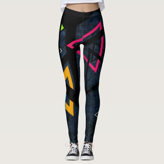 Trianglar Leggings (Framsida)