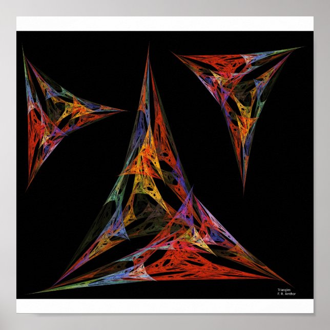 Trianglar Poster (Framsidan)