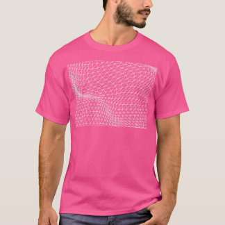trianglar vågigt mönster t shirt