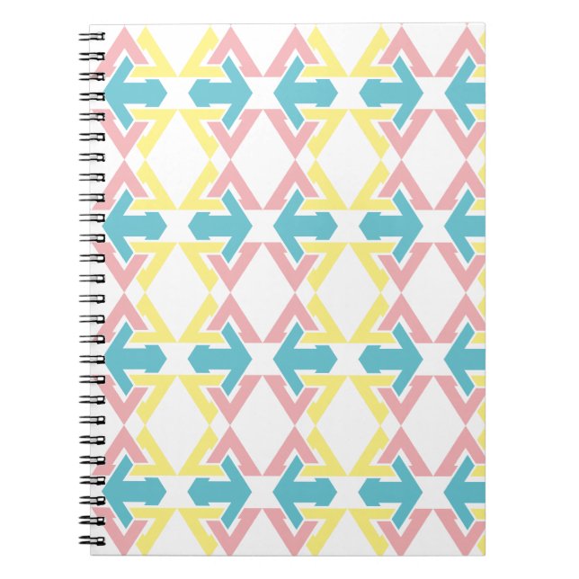 Triangle Celtic Knot design Notebook Anteckningsbok (Framsidan)