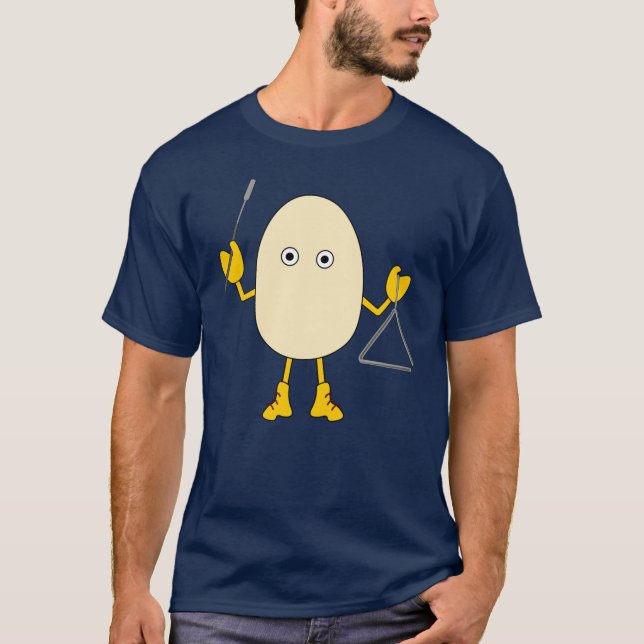 Triangle Egghead T-Shirt (Framsida)