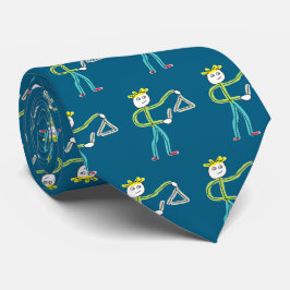 Triangle Playing Stickman Slips