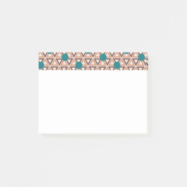 Triangle Quilt Post-it Block (Framsida)