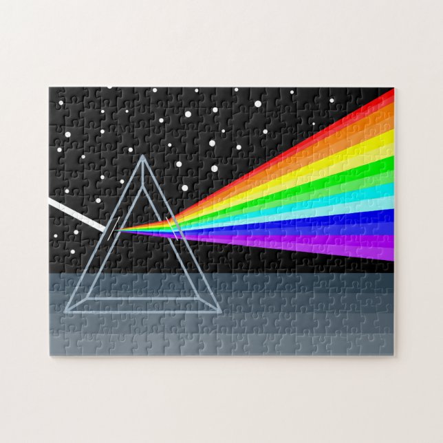 Triangle Rainbow Pussel (Horisontell)