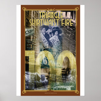 Triangle Shirtwaist Fire 100 Anniv. Poster