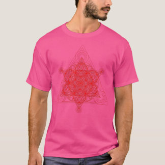 Triangle Superpyramid Red T Shirt