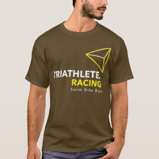 Triangle Triathlon Logotyp T Shirt
