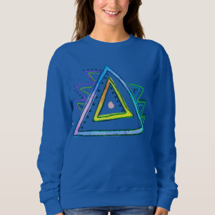 Triangles Abstrakt Wearable Art T Shirt