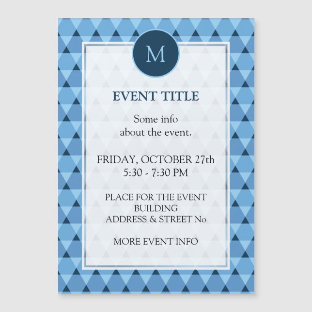 Triangles Mönster (Framsida)