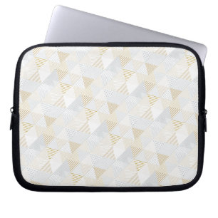 Triangles Mönster 3 Laptop Fodral