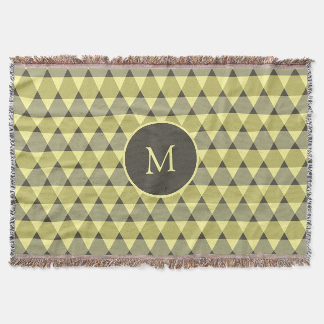 Triangles Mönster Filt (Framsidan)