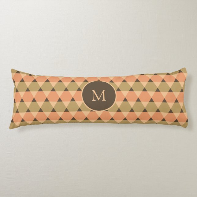 Triangles Mönster Kroppskudde (Framsidan)