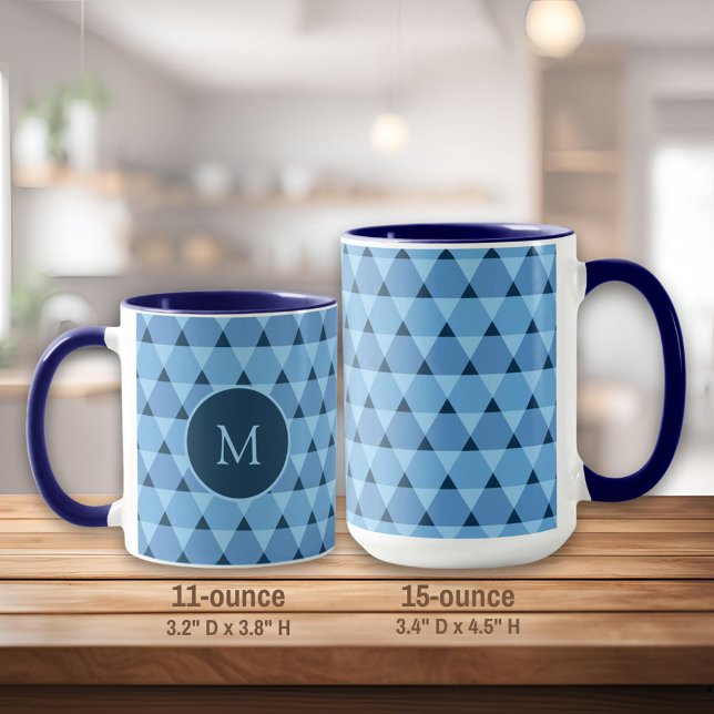 Triangles Mönster Mugg (Skapare uppladdad)