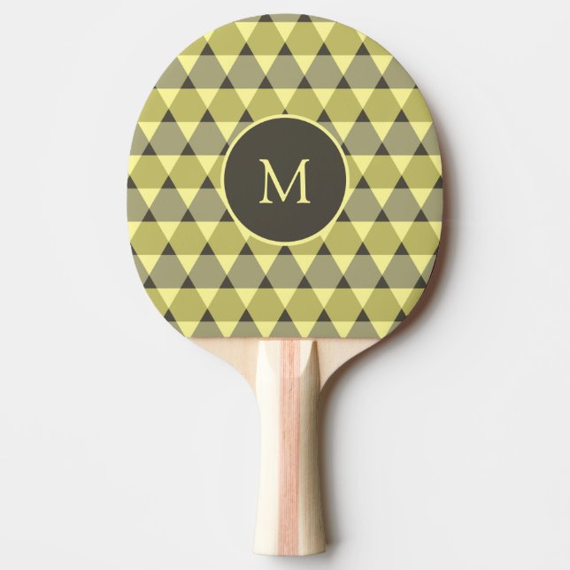 Triangles Mönster Pingisracket (Framsidan)