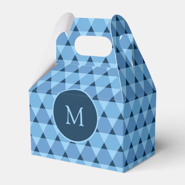 Triangles Mönster Presentaskar (Framsidan Sidan)