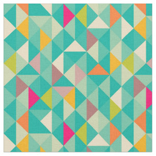 Triangles mönster tyg