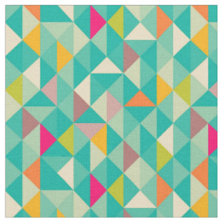 Triangles mönster tyg