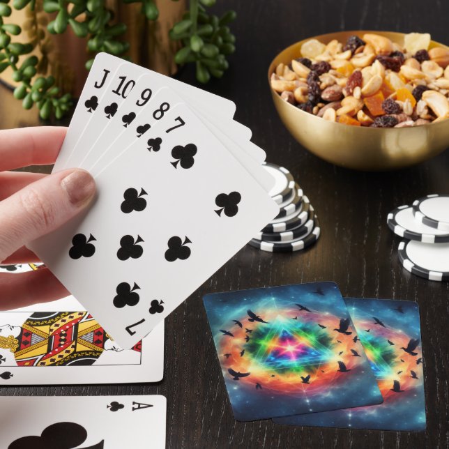 Triangulär kosmetisk energi casinokort (På plats)
