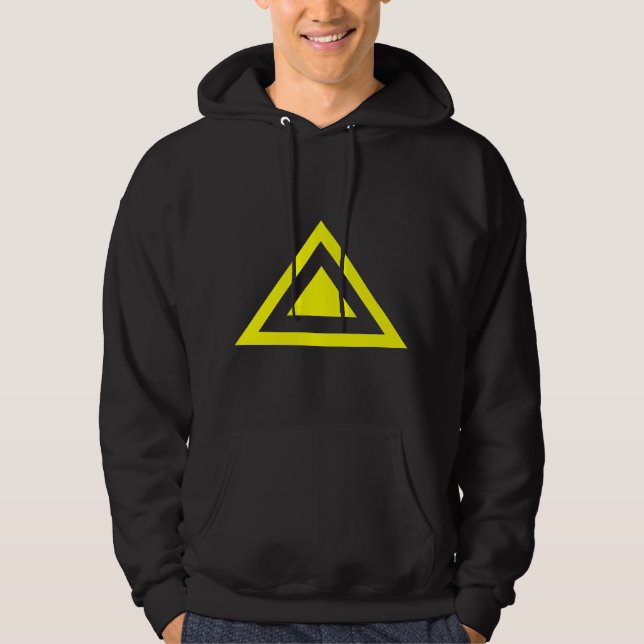 Triangulär pil 01 sweatshirt (Framsida)