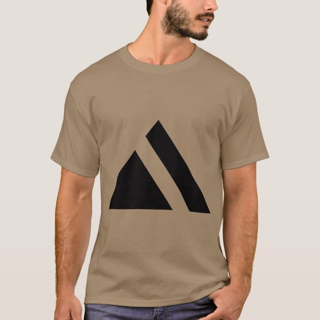 Triangulär pil 03 t shirt (Framsida)