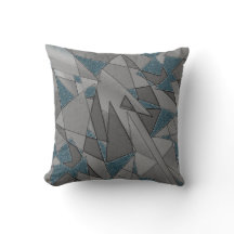 triangulära grått på blå bakgrund, grova