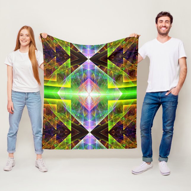 Triangulärt prisma fleecefilt (På plats)