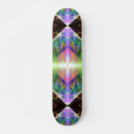 Triangulärt prisma mini skateboard bräda 18,5 cm