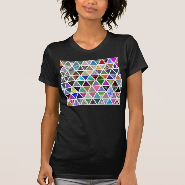 Triangulärt Struktur Tee (Framsida)