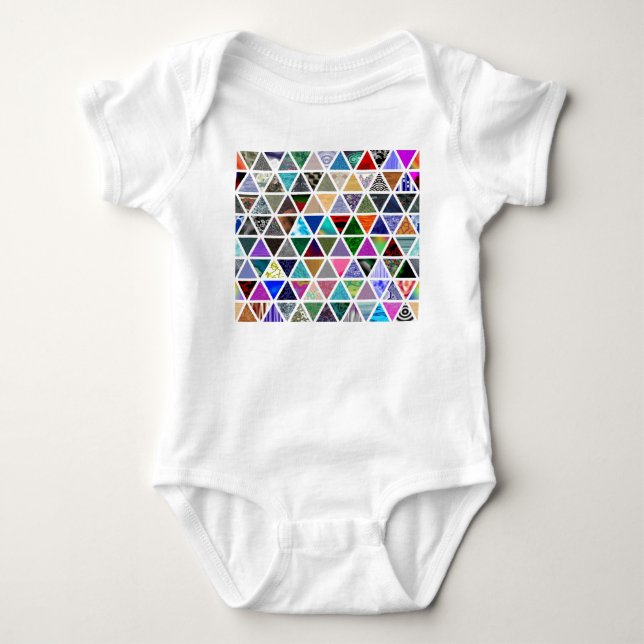 Triangulärt Struktur Tee (Framsida)