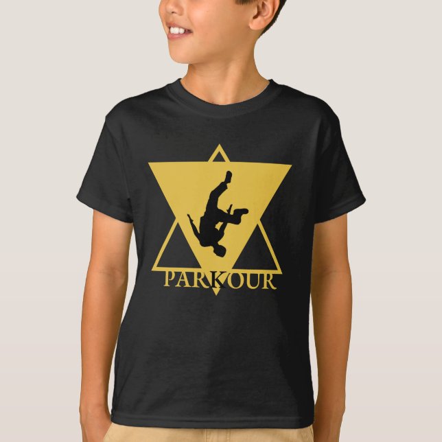 Triángulo Parkour T Shirt (Framsida)