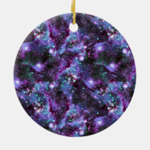 Triangulum Galaxy är ett spiral-galaxi Julgransprydnad Keramik