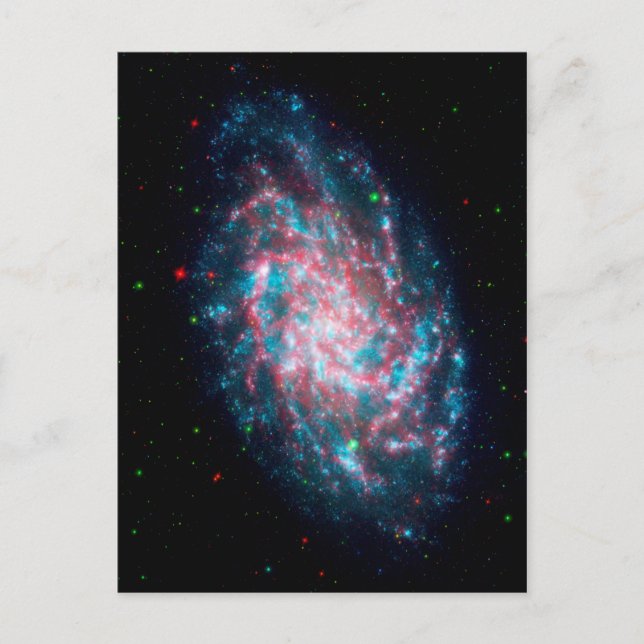Triangulum Galaxy Vykort (Framsida)