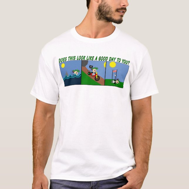 Triathalon muskel T T-shirt (Framsida)