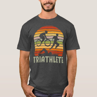 Triathle Triathle Triathlon Simma Springa Bicycle T Shirt