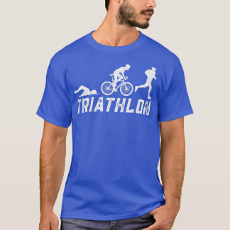 Triathle Triathle Triathlon Simma Springa Bicycle T Shirt