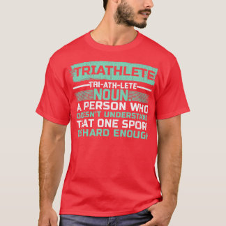 Triathle Triathle Triathlon Simma Springa Bicycle T Shirt