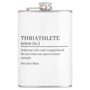 Triathlete-definitionspresent, namn-definitionskol fickplunta