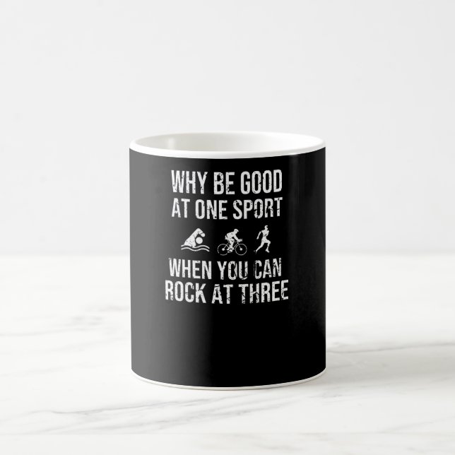 Triathlete Gifts Endurance Sports Triathlon Älskar Kaffemugg (Center)