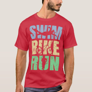Triathlete Idrottsman Triathlon Traithlete Tri Gif T Shirt