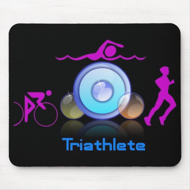 TRIATHLETE MOUSEPAD MUSMATTA (Framsidan)